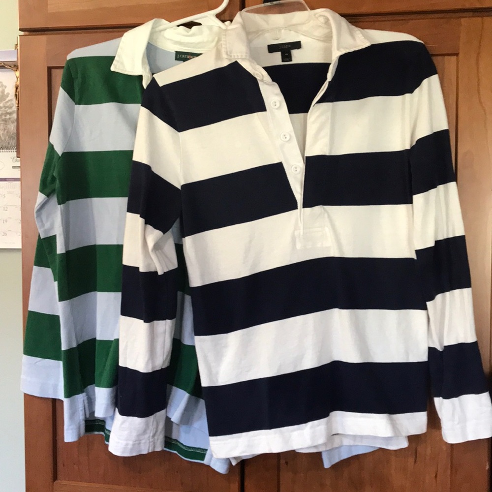 Rugby shirts from J Crew.